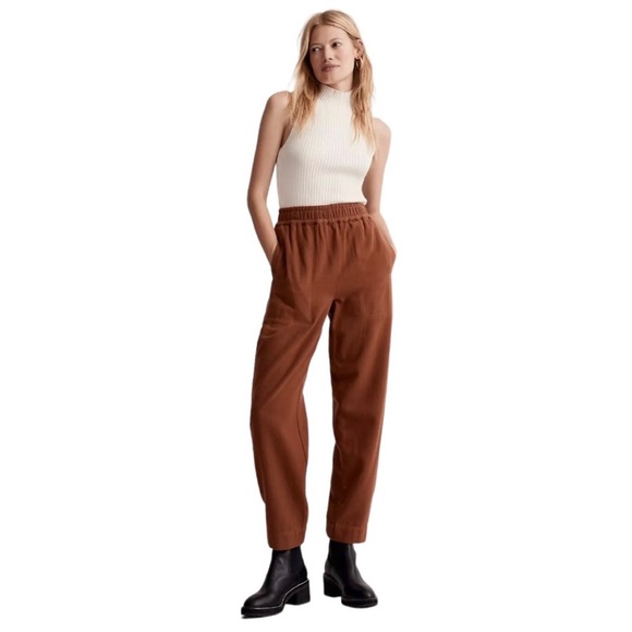 Madewell Pants - Madewell Huston Pull-On Tapered Pants size Large